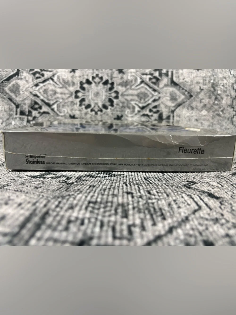 New in Box Crown One Stainless Steel Flatware Set‎ for 4